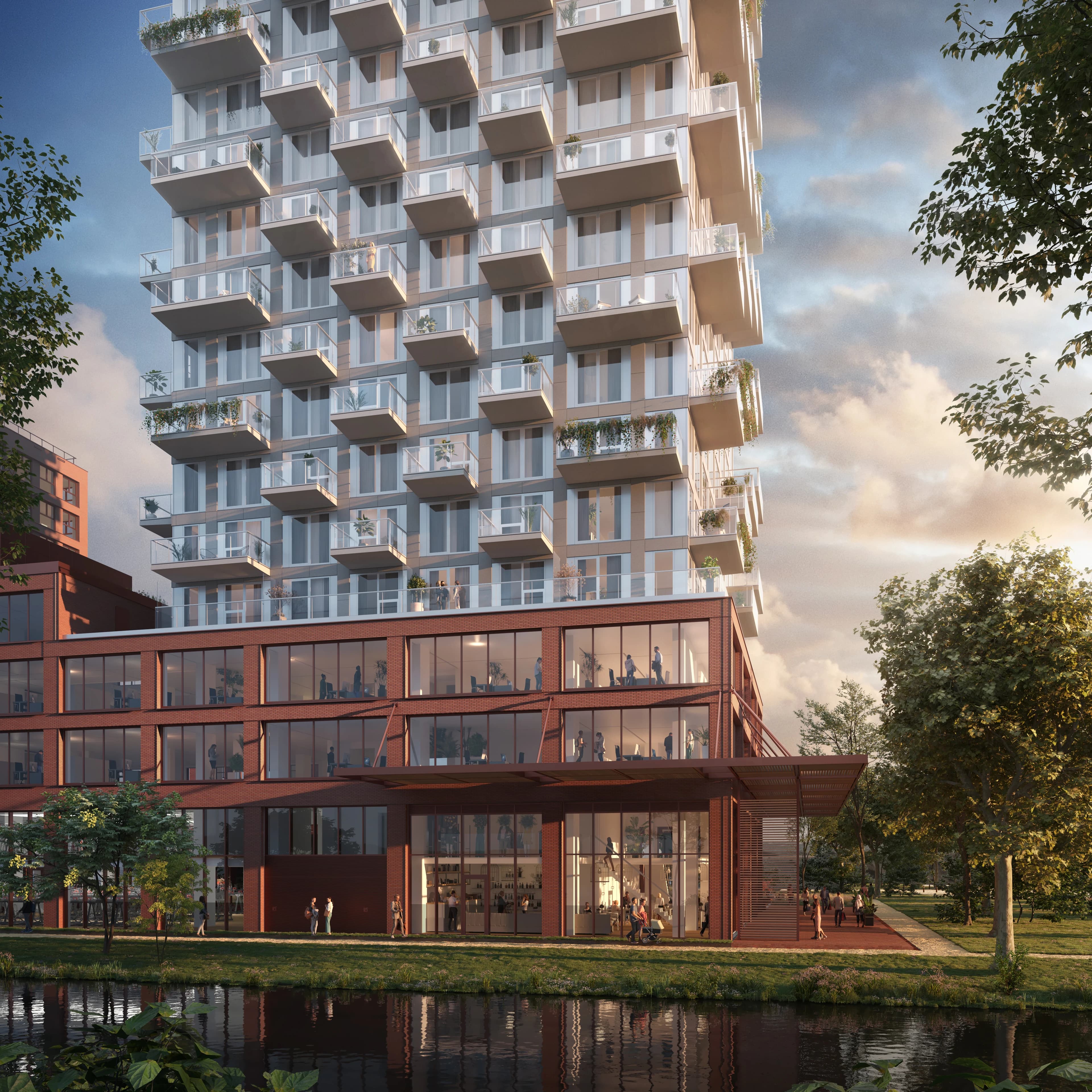 Crystal aan het water