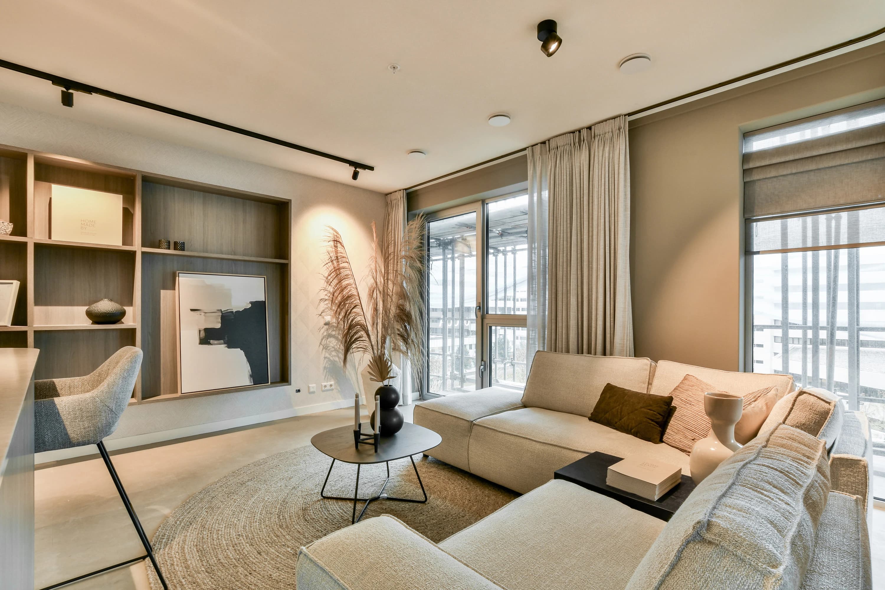 Crystal turn-key woonkamer