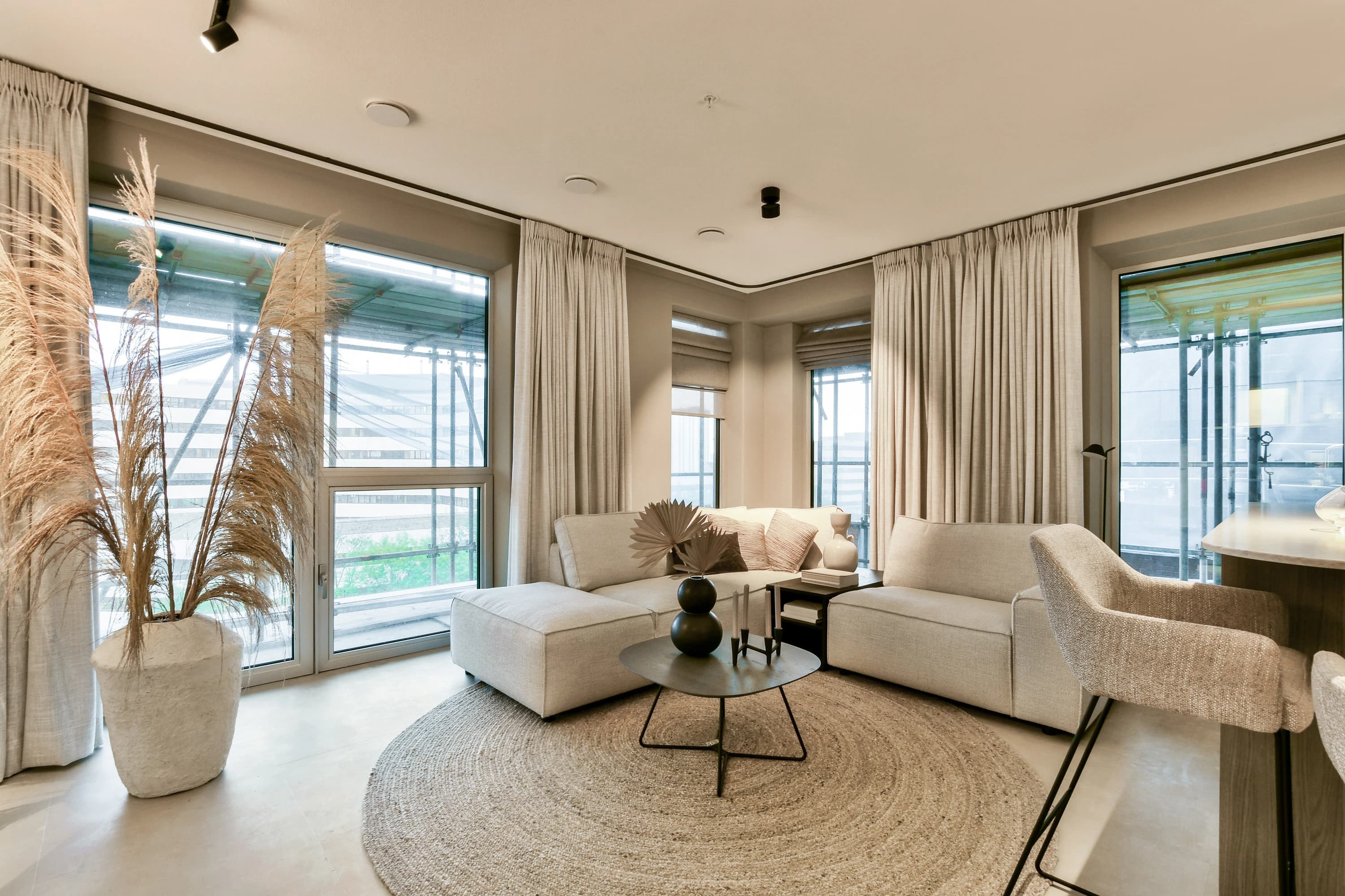 Crystal turn-key woonkamer