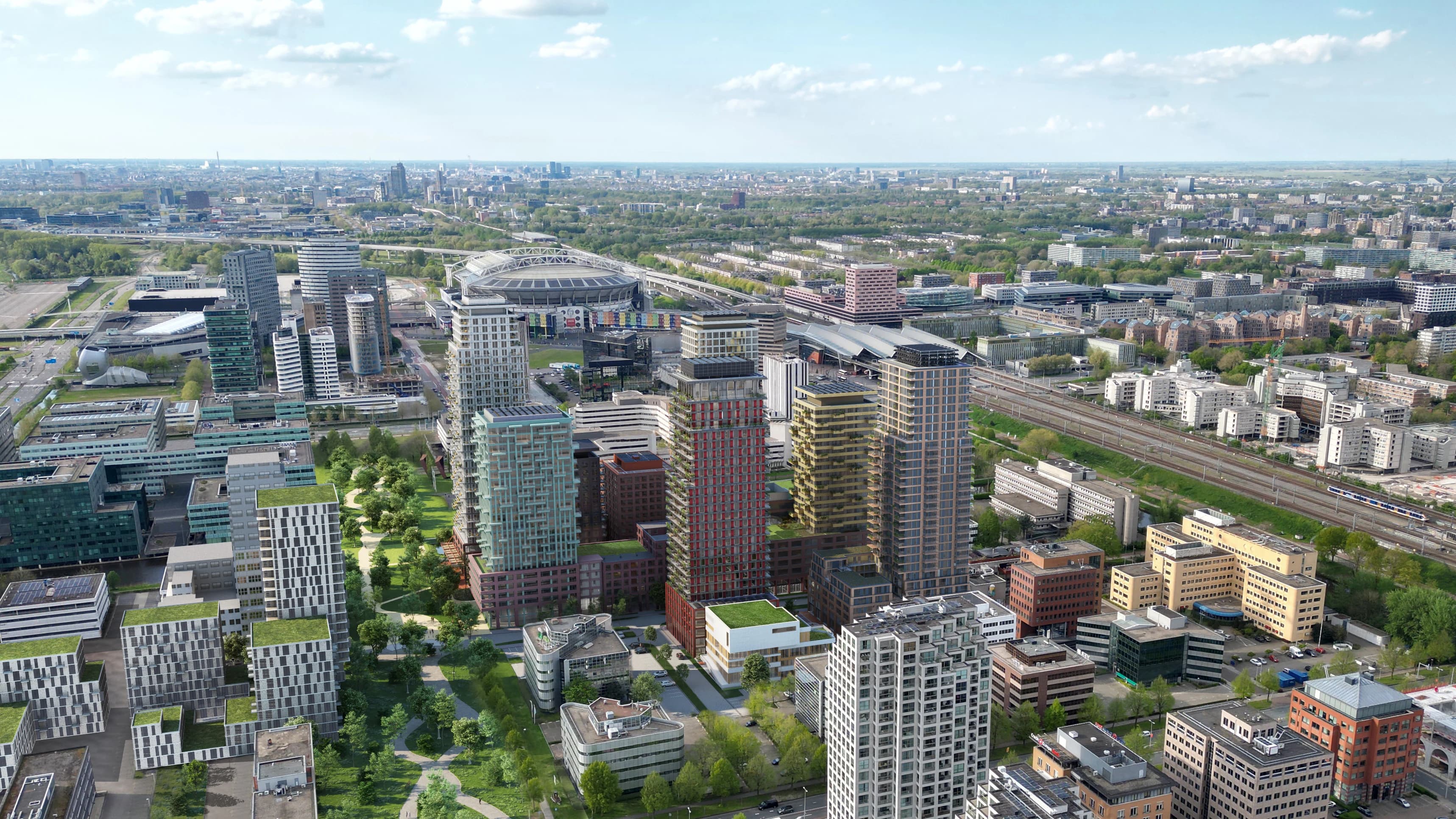 SPOT Amsterdam skyline