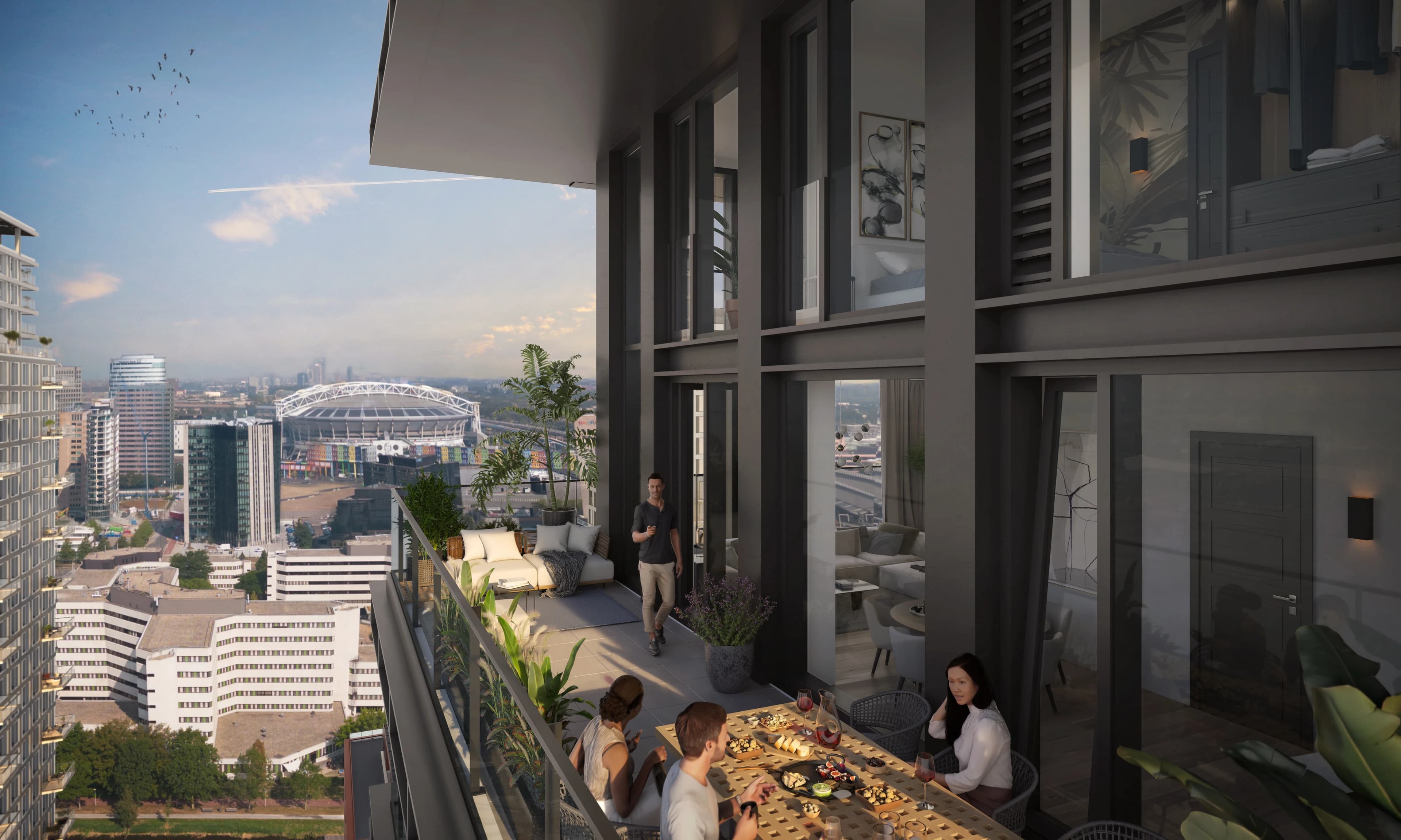 Penthouse terras