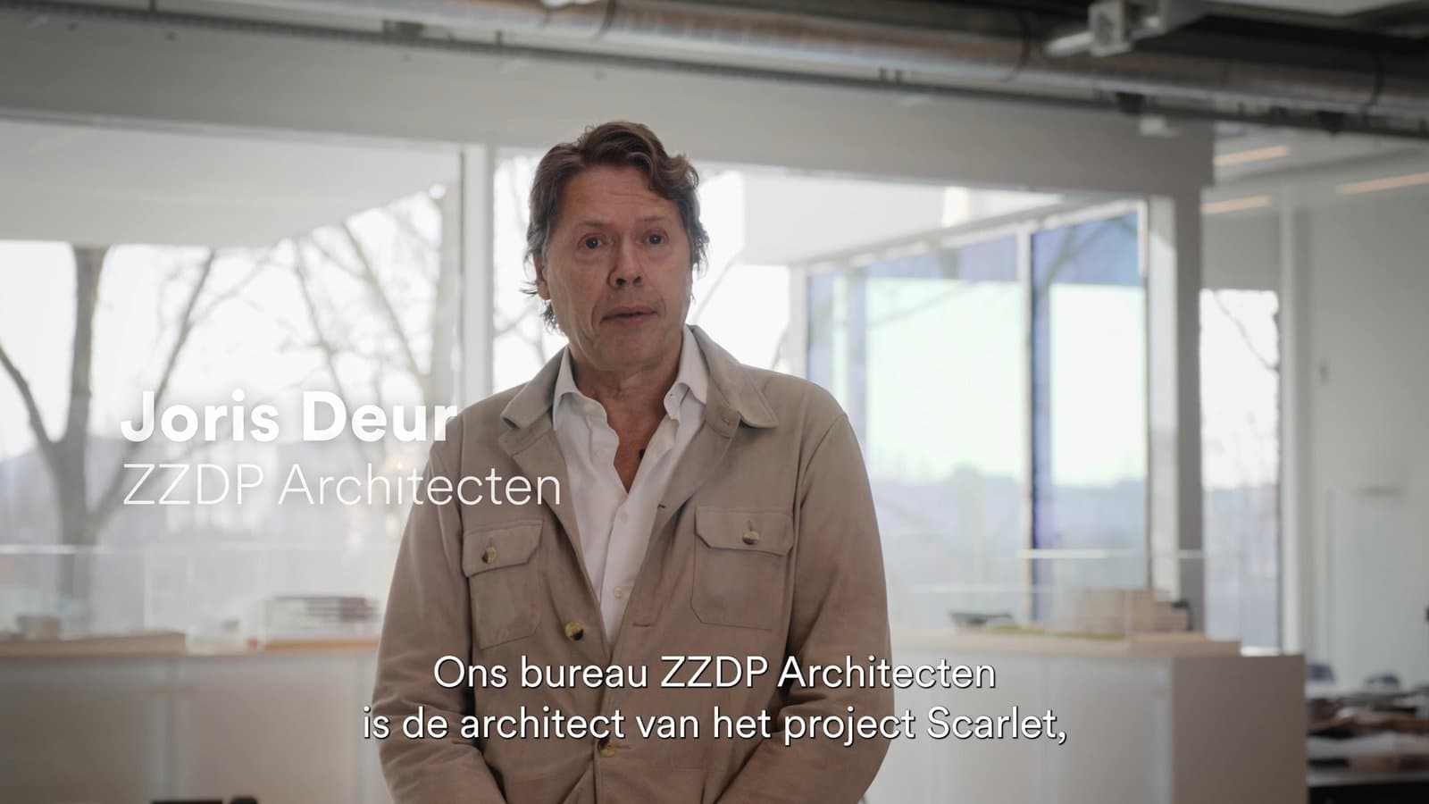 Architect Joris Deur — testimonial
